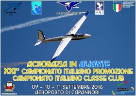 08/09/2016 - GARE DI ACROBAZIA IN ALIANTE - SETTEMBRE 2016 - AEROCLUB VOLOVELISTICO TOSCANO
