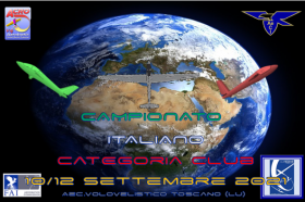 CAMPIONATO ITALIANO Cat. CLUB e VOLO ARTISTICO "TROFEO COLOMBANI-CARMASSI" 2021 - AEROCLUB VOLOVELISTICO TOSCANO